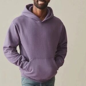 American Giant American Vintage Hoodie Unisex S Washed Navy Cosmos Oversized Fit